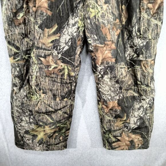 Bushmaster Cargo Pants Mens Size XXL PUL Mossy Oak Print Zip Ankle Waterproof - Picture 3 of 13